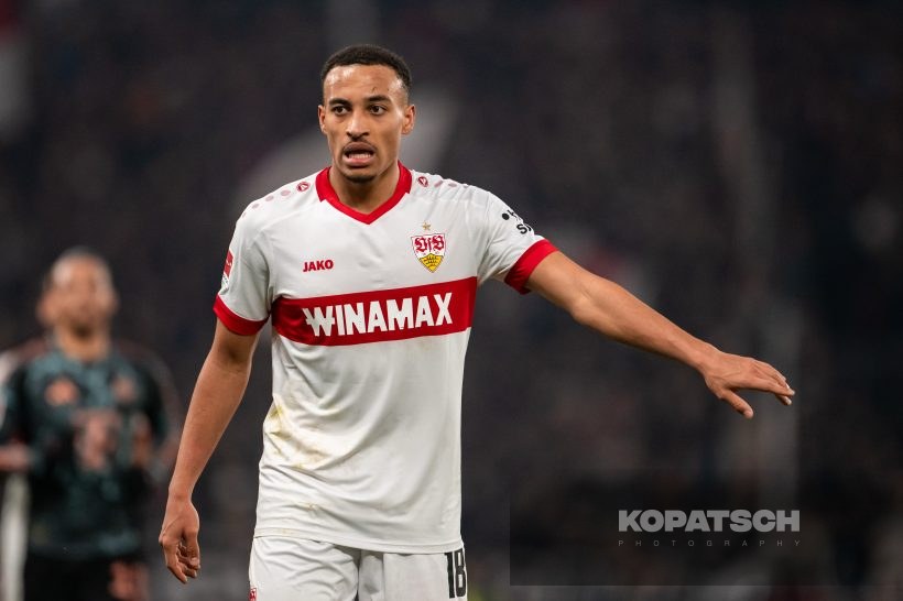 Jamie Leweling, 2025-02-28 VfB Stuttgart vs FC Bayern Muenchen