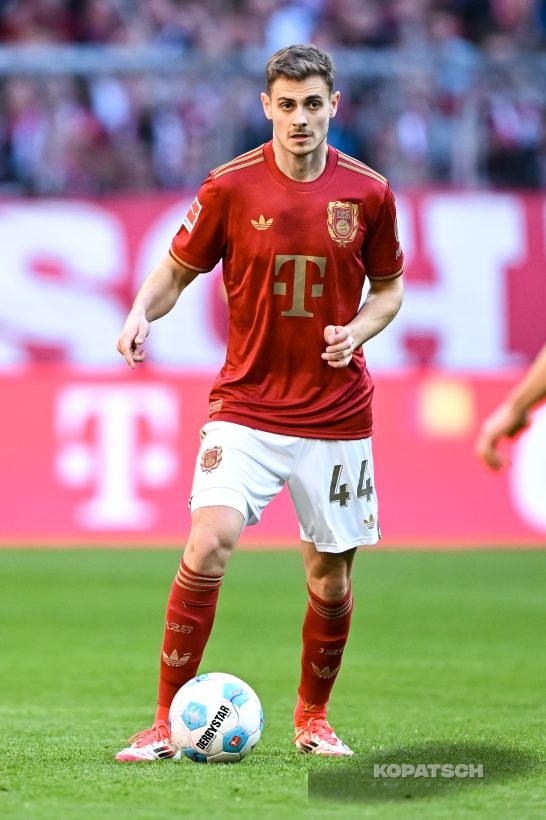 Josip Stanisic, 2025-03-08 FC Bayern Muenchen vs VfL Bochum