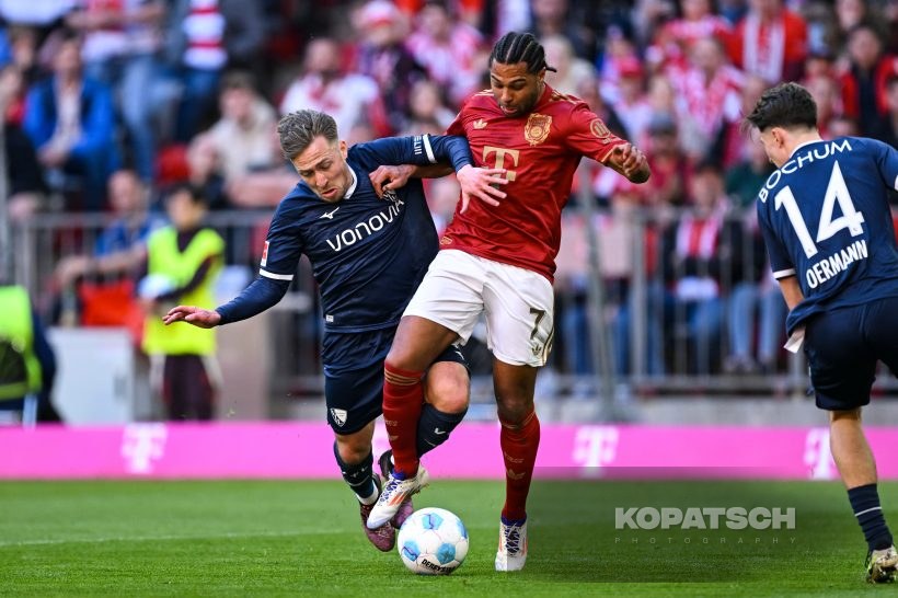 Serge Gnabry · Felix Passlack, 2025-03-08 FC Bayern Muenchen vs VfL Bochum