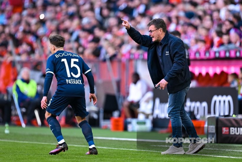 Dieter Hecking, 2025-03-08 FC Bayern Muenchen vs VfL Bochum
