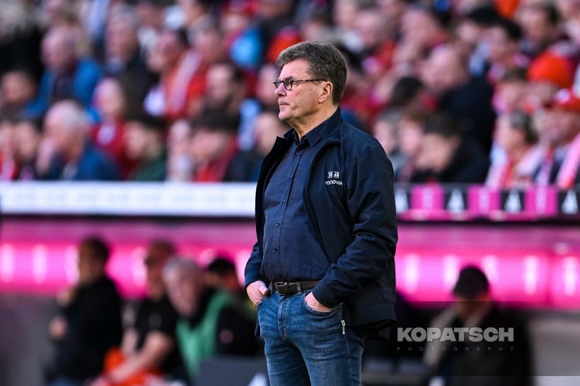 Dieter Hecking, 2025-03-08 FC Bayern Muenchen vs VfL Bochum