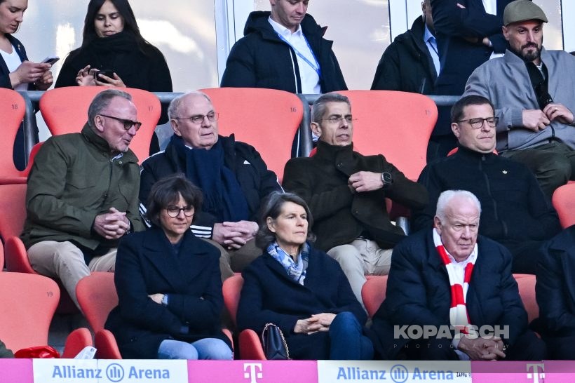 Karl-Heinz Rummenigge · Uli Hoeness · Michael Diederich, 2025-03-08 FC Bayern Muenchen vs VfL Bochum