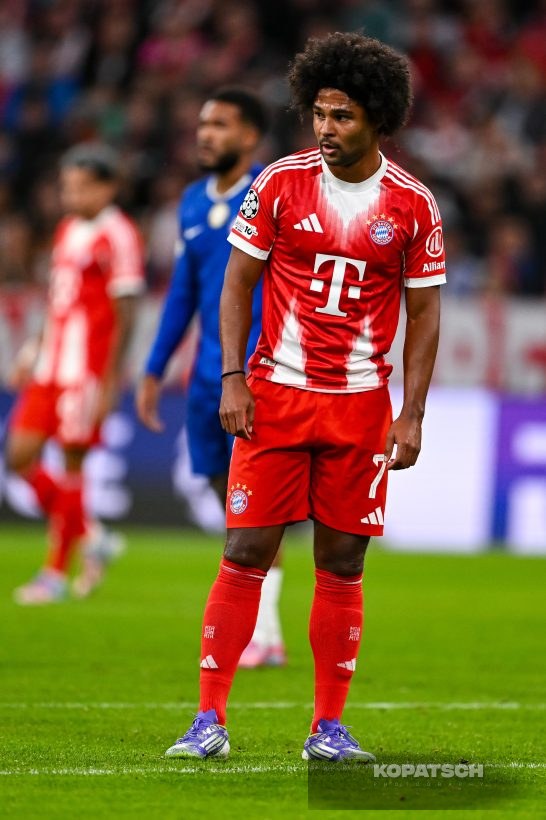 Serge Gnabry, 2025-09-17 FC Bayern Muenchen vs Chelsea FC