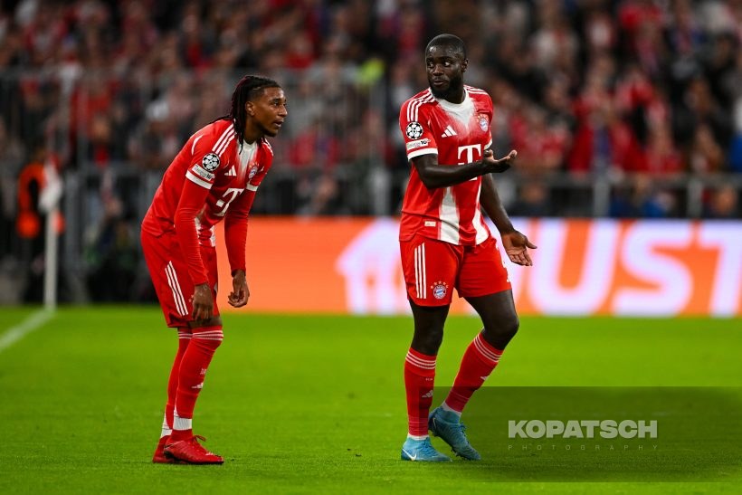 Michael Olise · Dayot Upamecano, 2025-09-17 FC Bayern Muenchen vs Chelsea FC