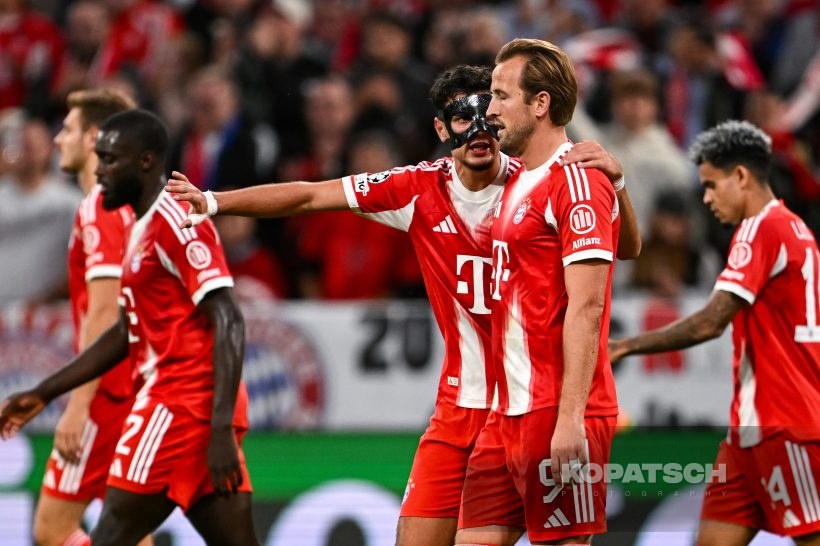 Harry Kane · Aleksandar Pavlovic, 2025-09-17 FC Bayern Muenchen vs Chelsea FC