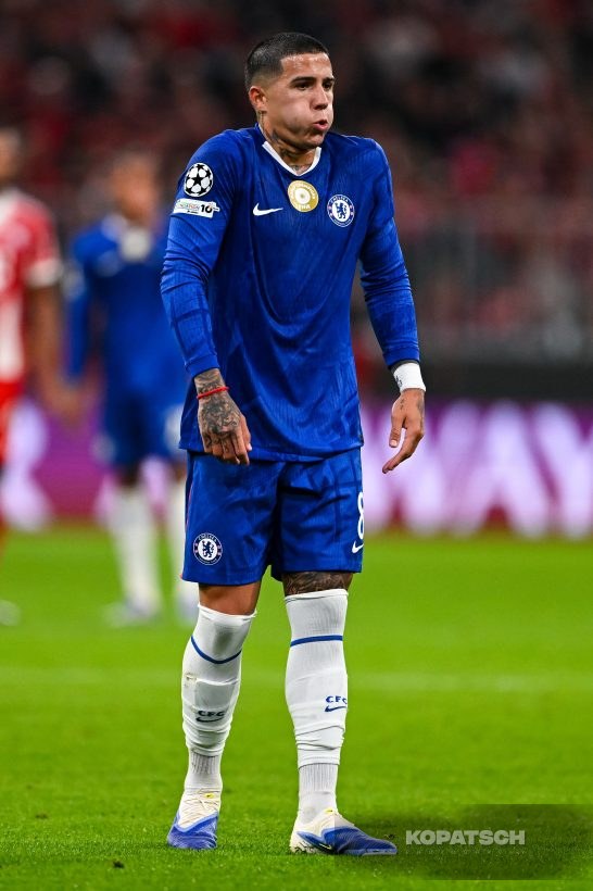 Enzo Fernandez, 2025-09-17 FC Bayern Muenchen vs Chelsea FC