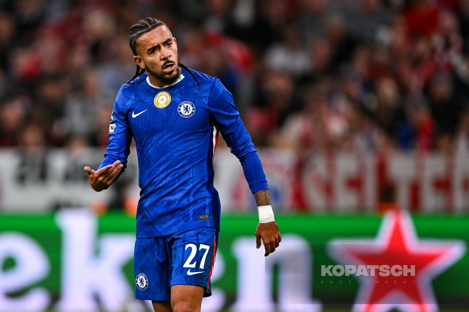Malo Gusto · 2025-09-17 FC Bayern Muenchen vs Chelsea FC