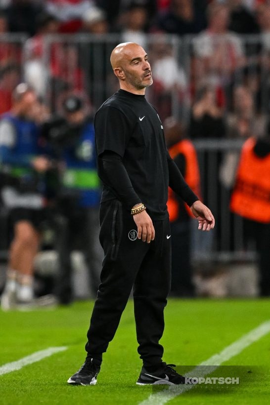Enzo Maresca, 2025-09-17 FC Bayern Muenchen vs Chelsea FC