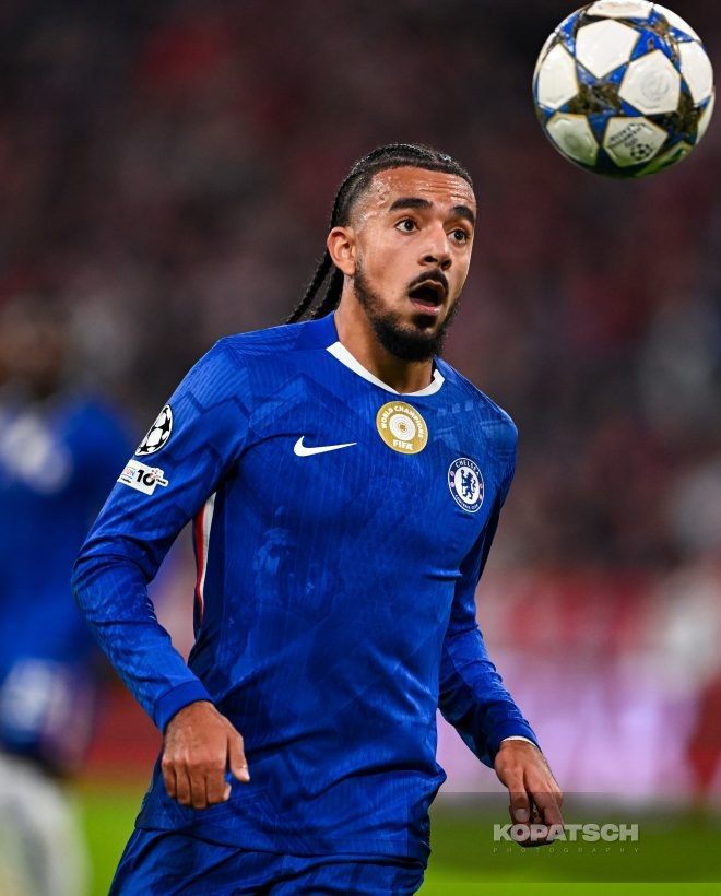 Malo Gusto, 2025-09-17 FC Bayern Muenchen vs Chelsea FC