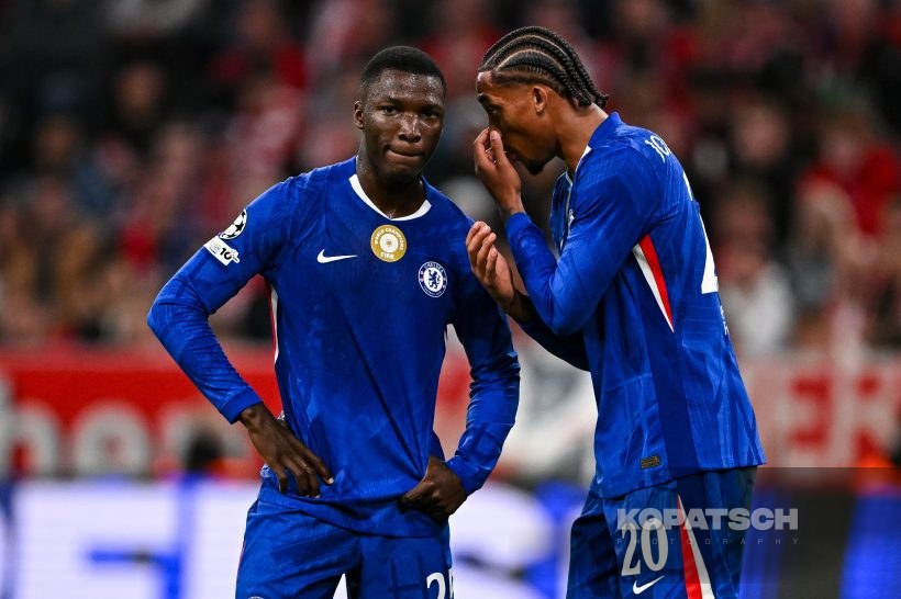 Joao Pedro · Moises Caicedo, 2025-09-17 FC Bayern Muenchen vs Chelsea FC