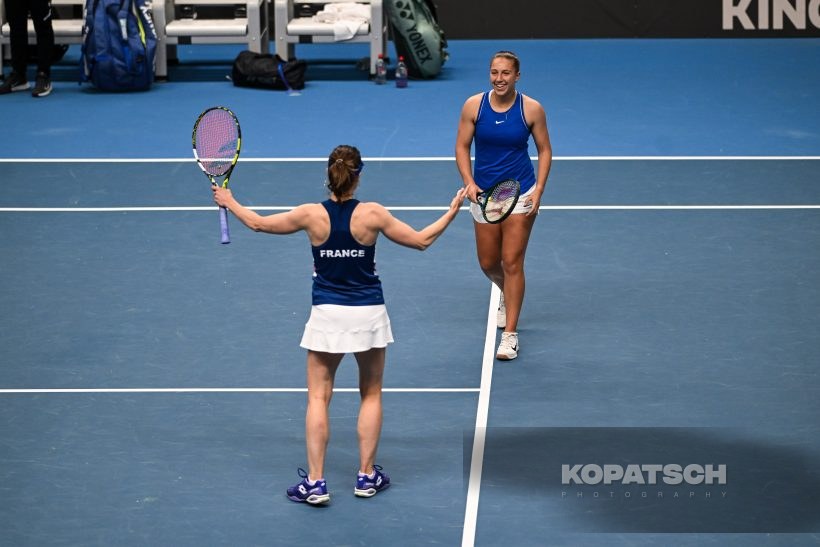 Alize Cornet · Diane Parry, 2025 BJKC Europe Africa Group 1