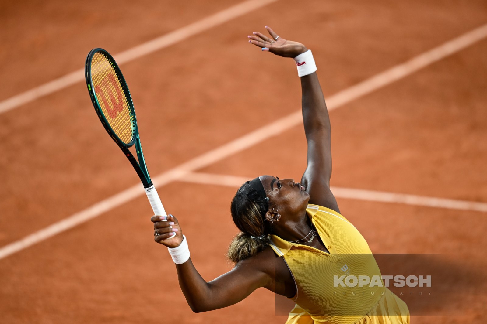Alycia Parks — 2025 Roland Garros