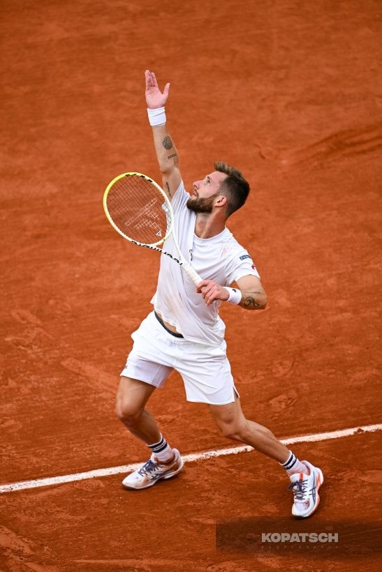 Corentin Moutet — 2025 Roland Garros