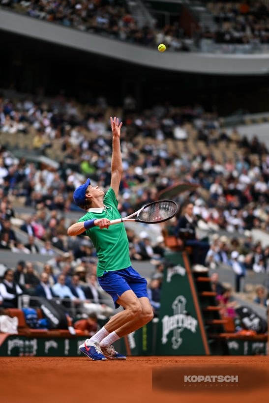 Jannik Sinner — 2025 Roland Garros