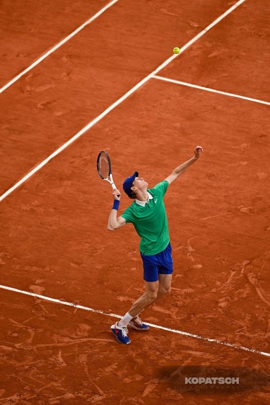Jannik Sinner — 2025 Roland Garros