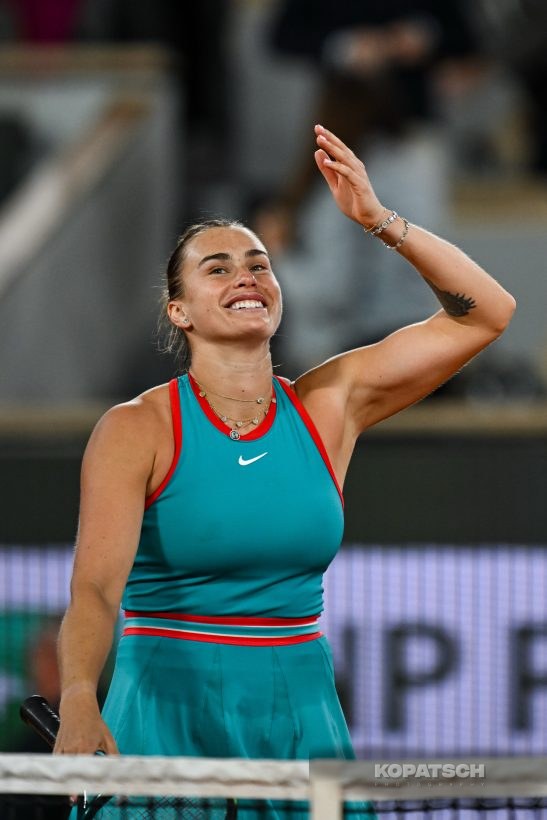 Aryna Sabalenka — 2025 Roland Garros