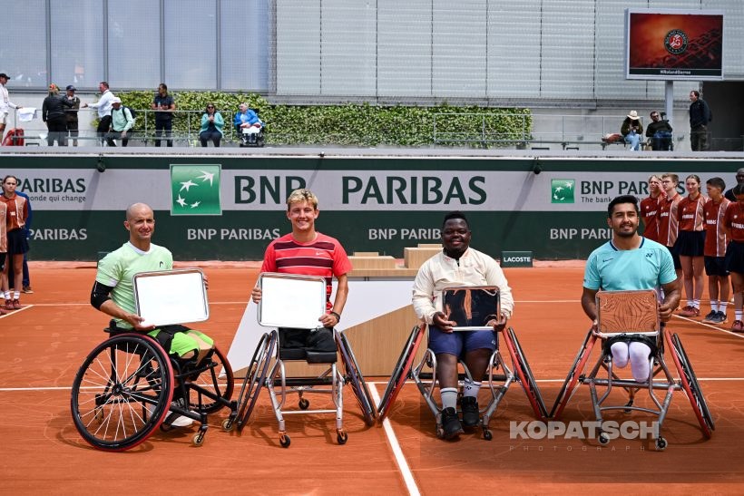 Niels Vink · Guy Sasson · Donald Ramphadi — 2025 Roland Garros
