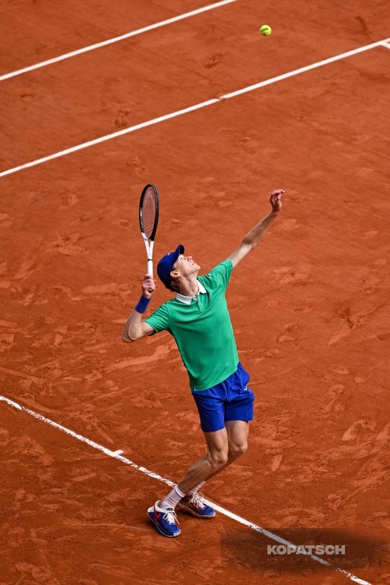 Jannik Sinner — 2025 Roland Garros