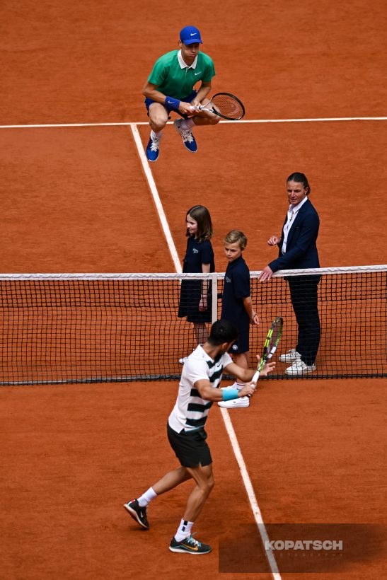 Jannik Sinner · Carlos Alcaraz — 2025 Roland Garros
