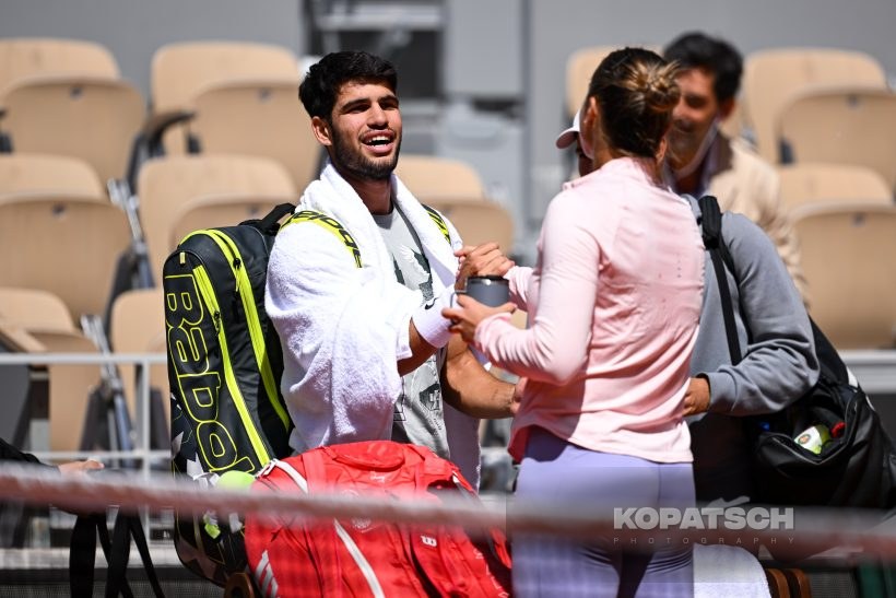 Carlos Alcaraz · Aryna Sabalenka — 2025 Roland Garros