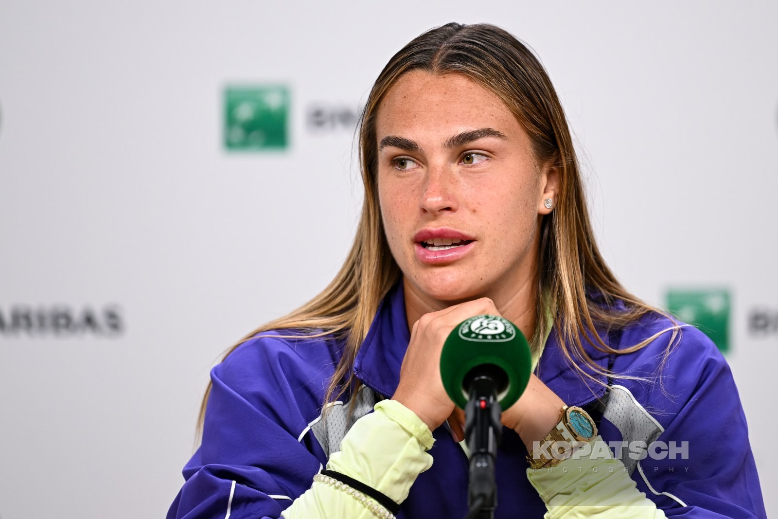 Aryna Sabalenka — 2025 Roland Garros