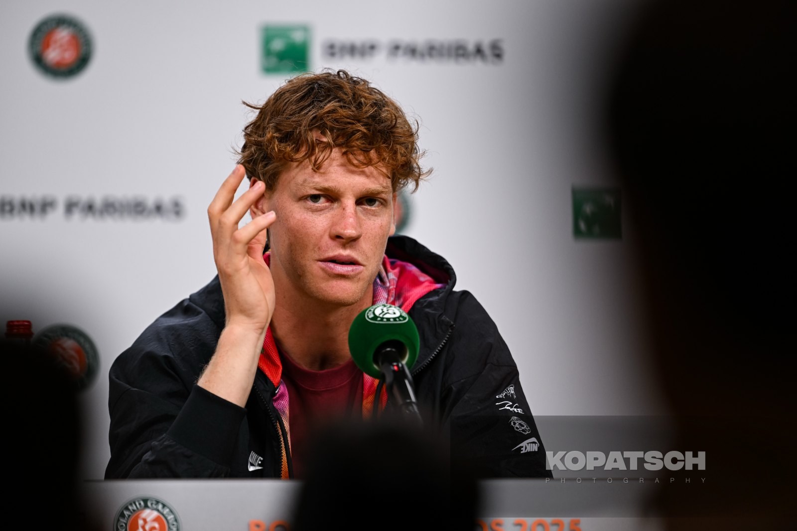 Jannik Sinner — 2025 Roland Garros