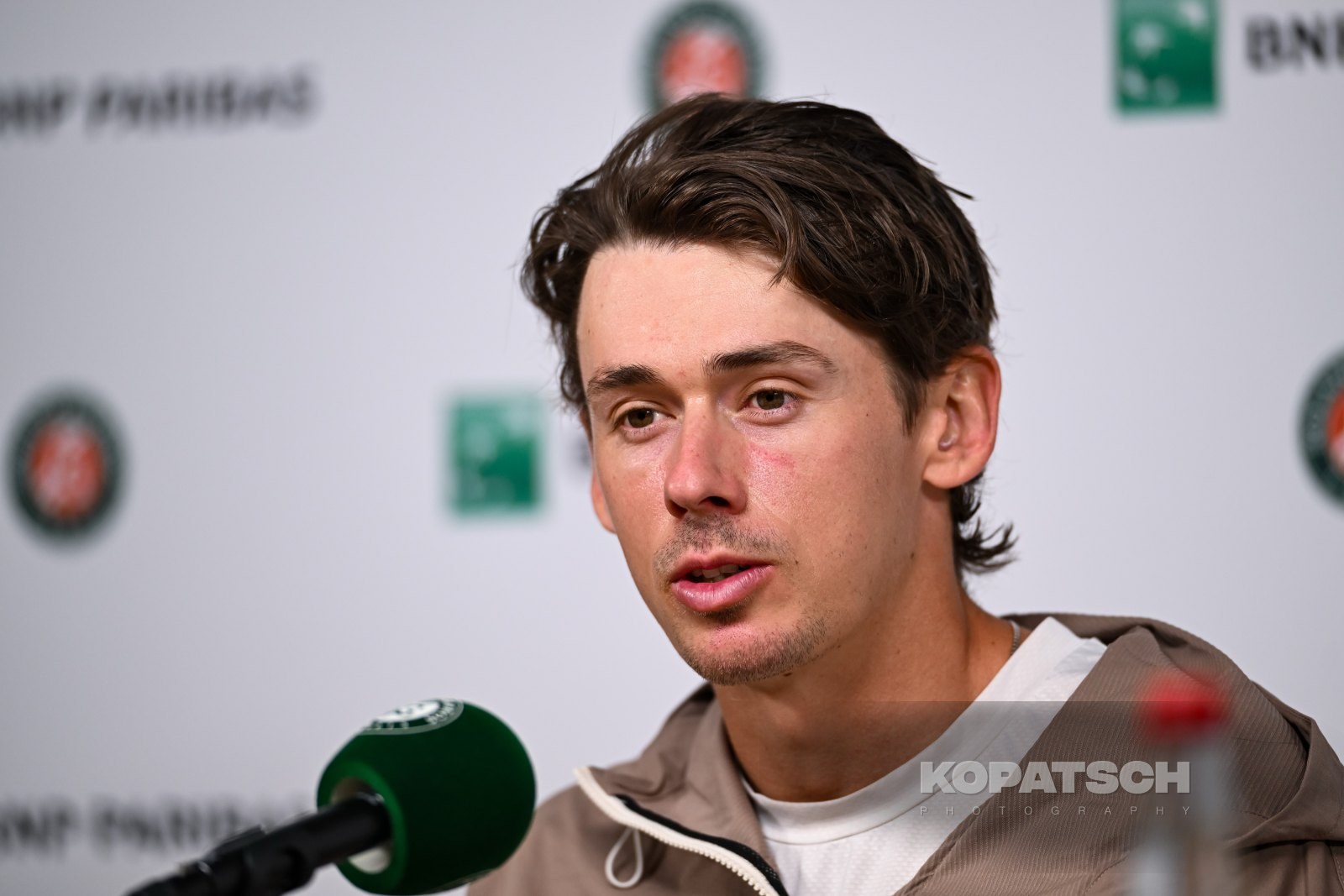 Alex De Minaur — 2025 Roland Garros