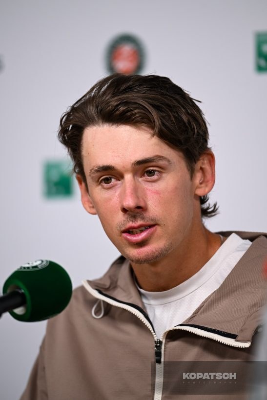 Alex De Minaur — 2025 Roland Garros