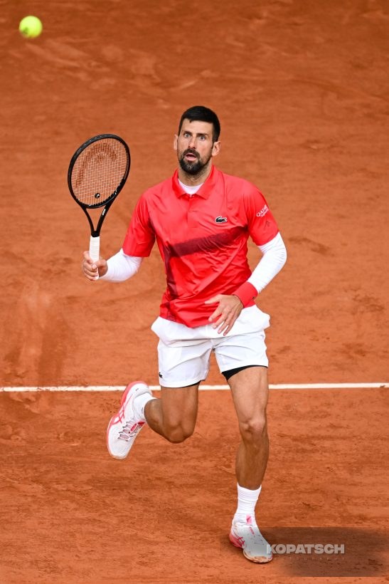 Novak Djokovic — 2025 Roland Garros