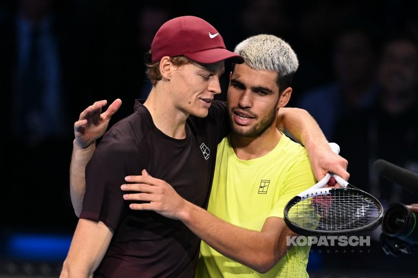 Jannik Sinner · Carlos Alcaraz — 2025 Turin ATP Finals