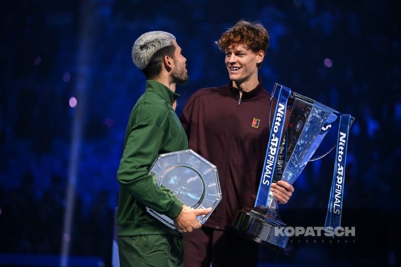 Jannik Sinner · Carlos Alcaraz — 2025 Turin ATP Finals
