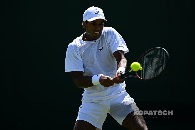Nishesh Basavareddy — 2025 Wimbledon