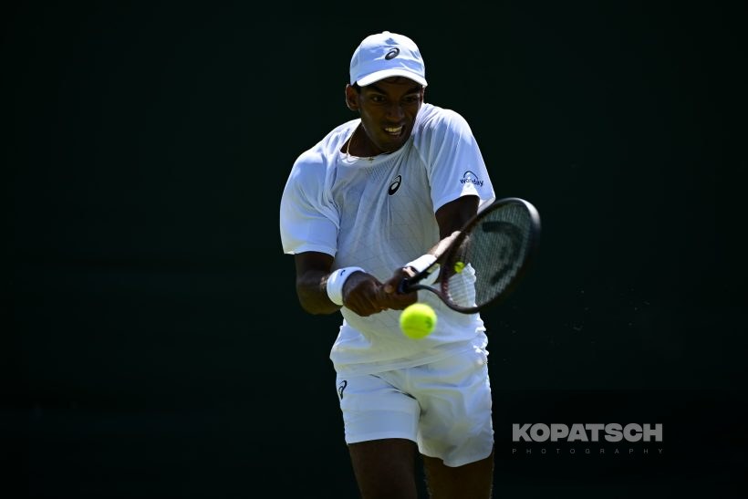 Nishesh Basavareddy — 2025 Wimbledon