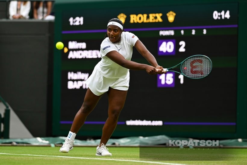 Hailey Baptiste — 2025 Wimbledon