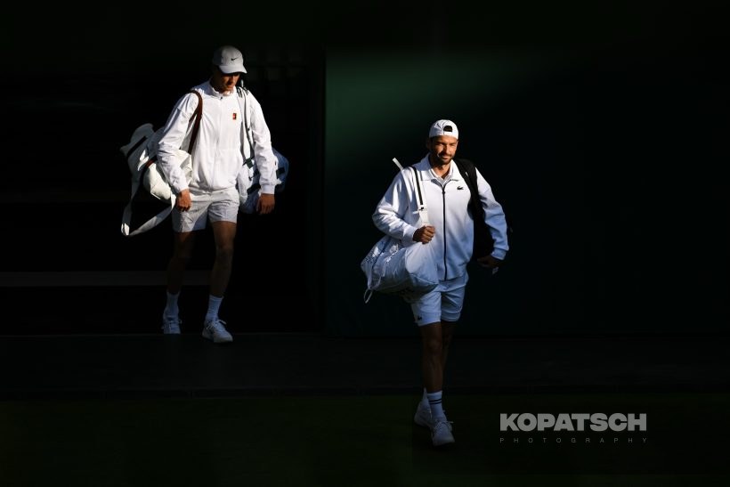 Grigor Dimitrov · Jannik Sinner — 2025 Wimbledon