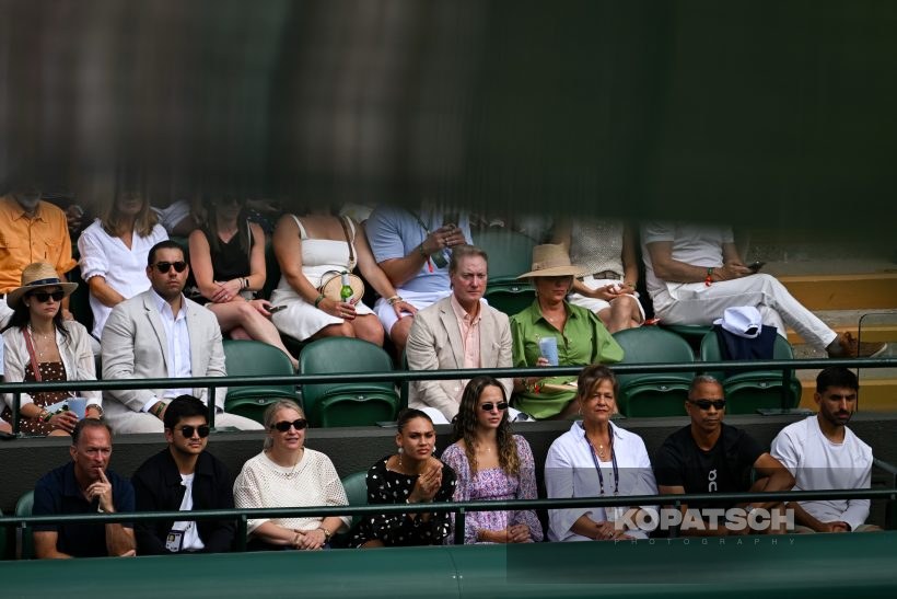 Emma Shelton · Emma Hayes · Bryan Shelton — 2025 Wimbledon