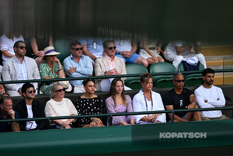Emma Shelton · Emma Hayes · Bryan Shelton — 2025 Wimbledon