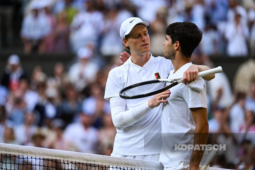 Jannik Sinner · Carlos Alcaraz — 2025 Wimbledon
