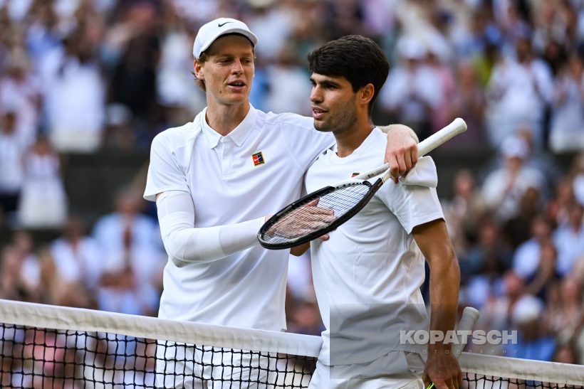 Jannik Sinner · Carlos Alcaraz — 2025 Wimbledon