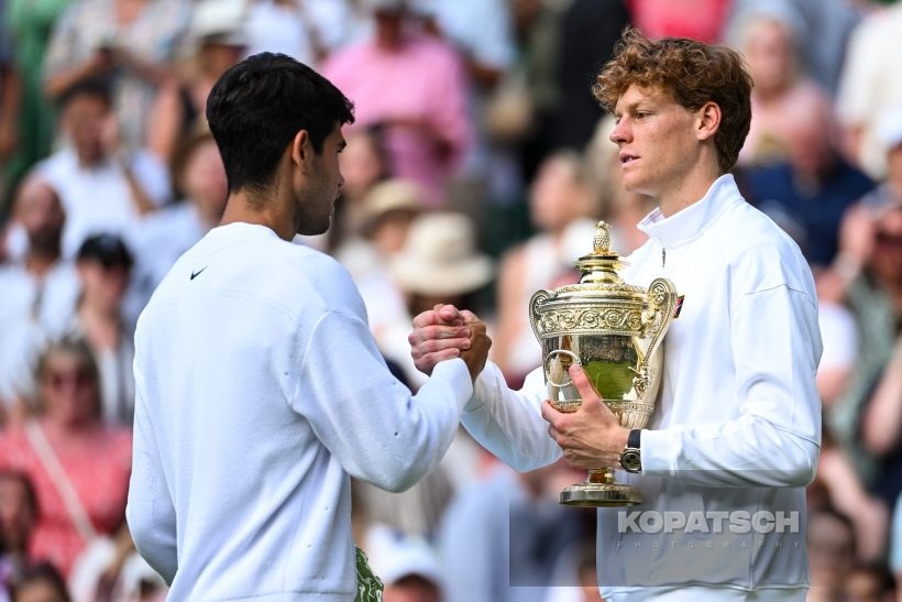 Jannik Sinner · Carlos Alcaraz — 2025 Wimbledon