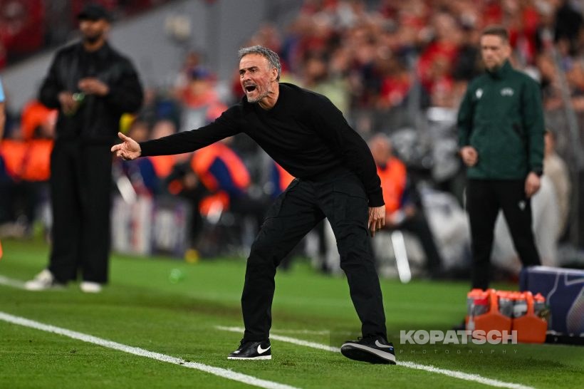 Luis Enrique, 2026-05-06 FC Bayern Muenchen vs PSG Paris