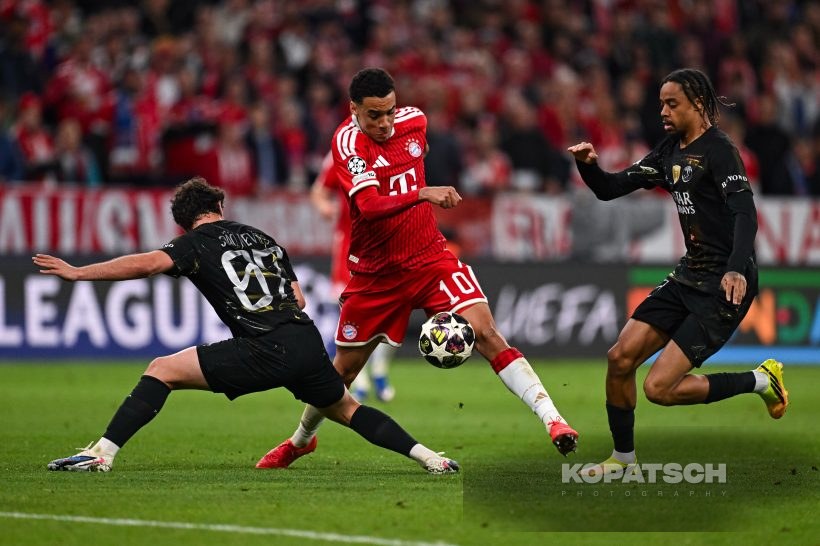 Jamal Musiala · Bradley Barcola, 2026-05-06 FC Bayern Muenchen vs PSG Paris