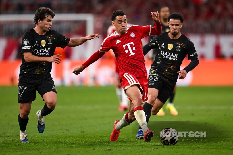 Jamal Musiala · Joao Neves · Warren Zaire-Emery, 2026-05-06 FC Bayern Muenchen vs PSG Paris