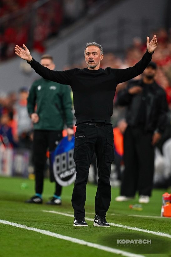Luis Enrique, 2026-05-06 FC Bayern Muenchen vs PSG Paris