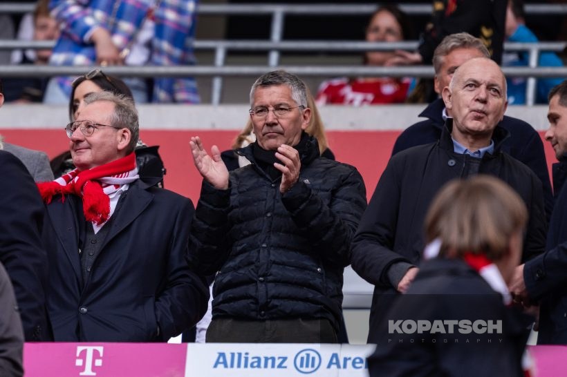 Herbert Hainer · Bernd Neuendorf, 2026-05-16 FC Bayern Muenchen vs 1. FC Koeln