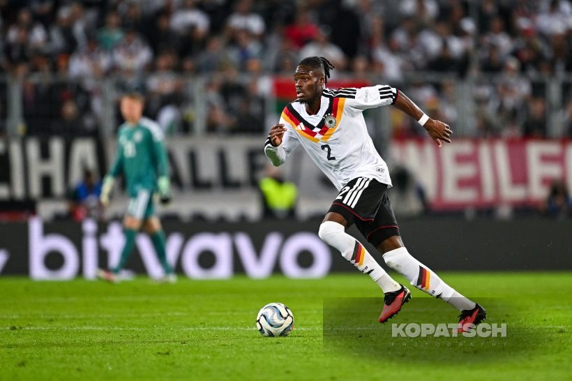 Yann Bisseck of Germany, 2026-09-27 Germany vs Greece