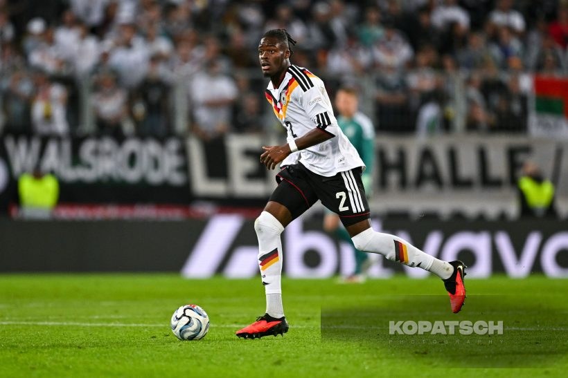 Yann Bisseck of Germany, 2026-09-27 Germany vs Greece