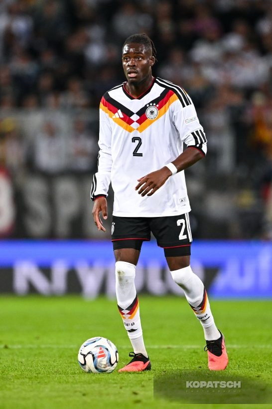 Yann Bisseck of Germany, 2026-09-27 Germany vs Greece
