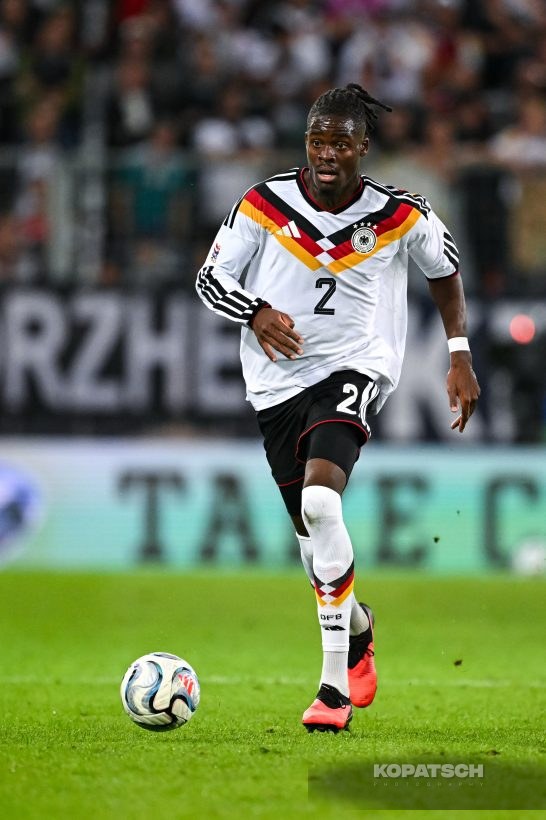 Yann Bisseck of Germany, 2026-09-27 Germany vs Greece
