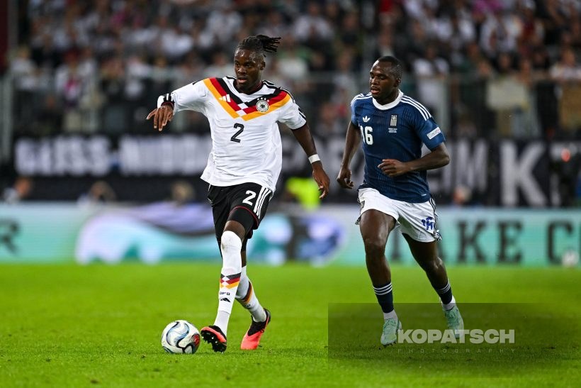 Yann Bisseck of Germany, 2026-09-27 Germany vs Greece